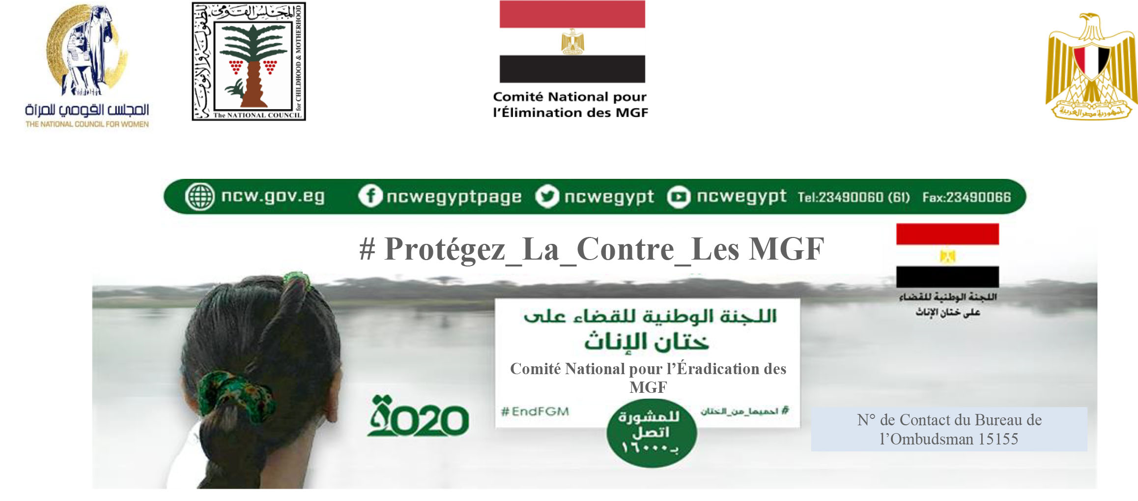 Les efforts nationaux de l'Égypte pour éradiquer le crime des MGF Par : Le Comité National pour l’Élimination des MGF en Égypte 